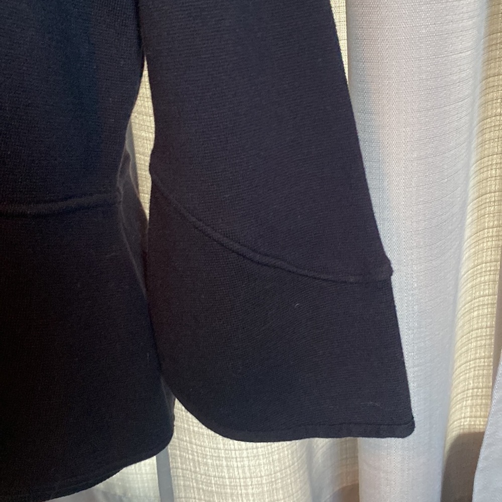 Alfani Sweater Jacket Deep Black sz XL NWT - Picture 4 of 9